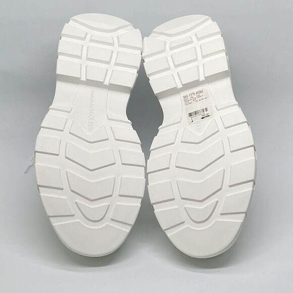 Alexander McQueen Men's Tread Slick Platform Leather Booties size 42/us size 9 - Picture 11 of 12